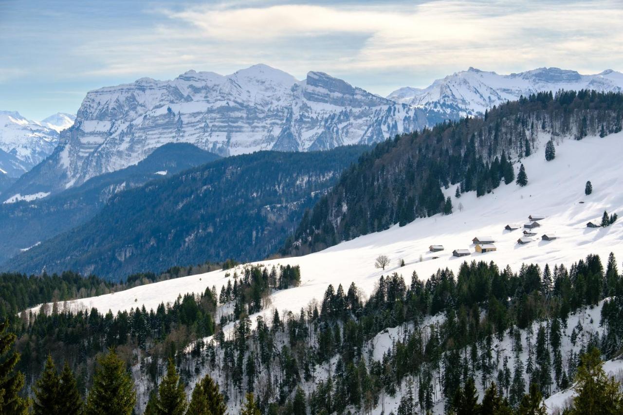 Apartamento Heuberg 1014 - Ferien - Wohnen Schwarzenberg im Bregenzerwald Exterior foto